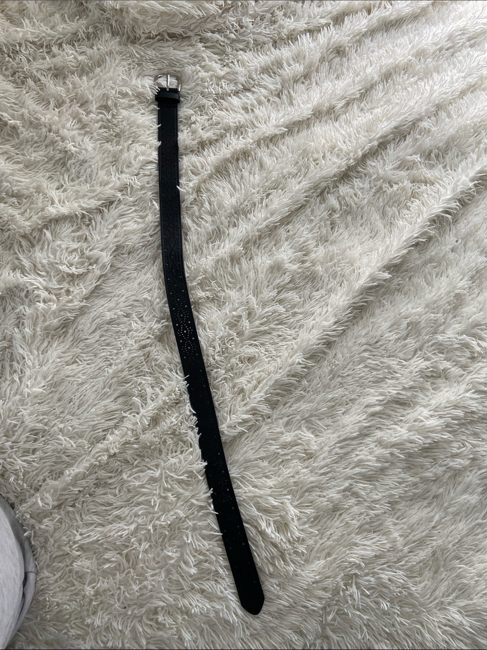 Ardene Black Sparkle Belt